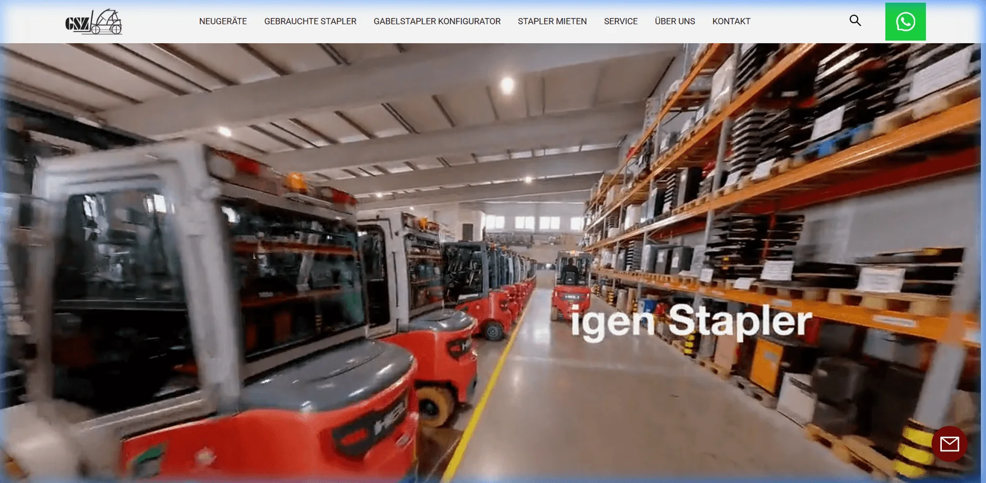 Erich Janusch Website Screenshot