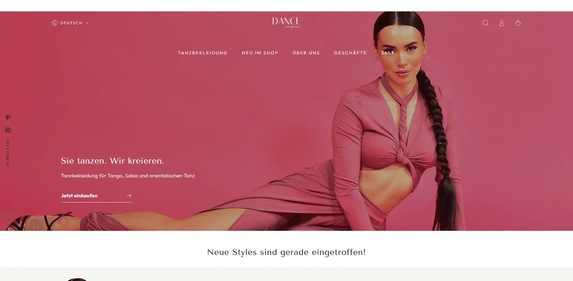 Nadezda Matyunina Website Screenshot