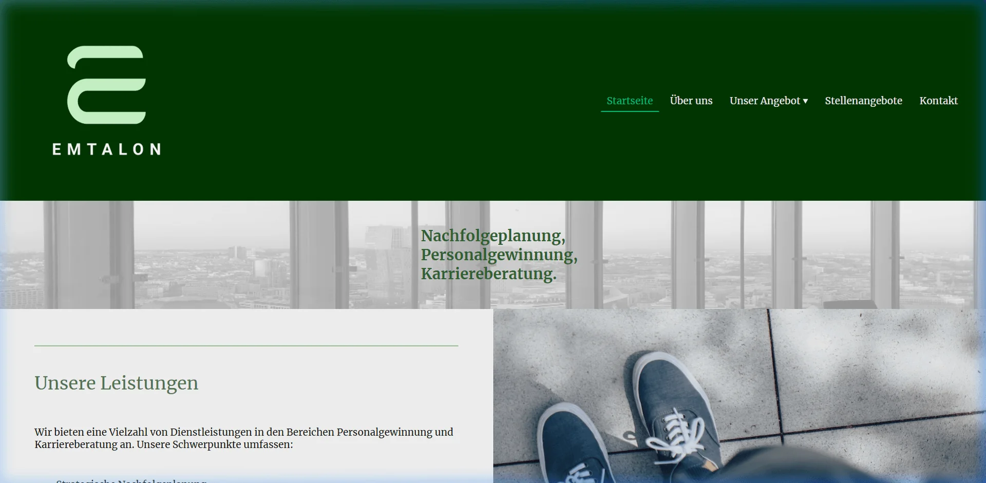 Eric Mau Website Screenshot