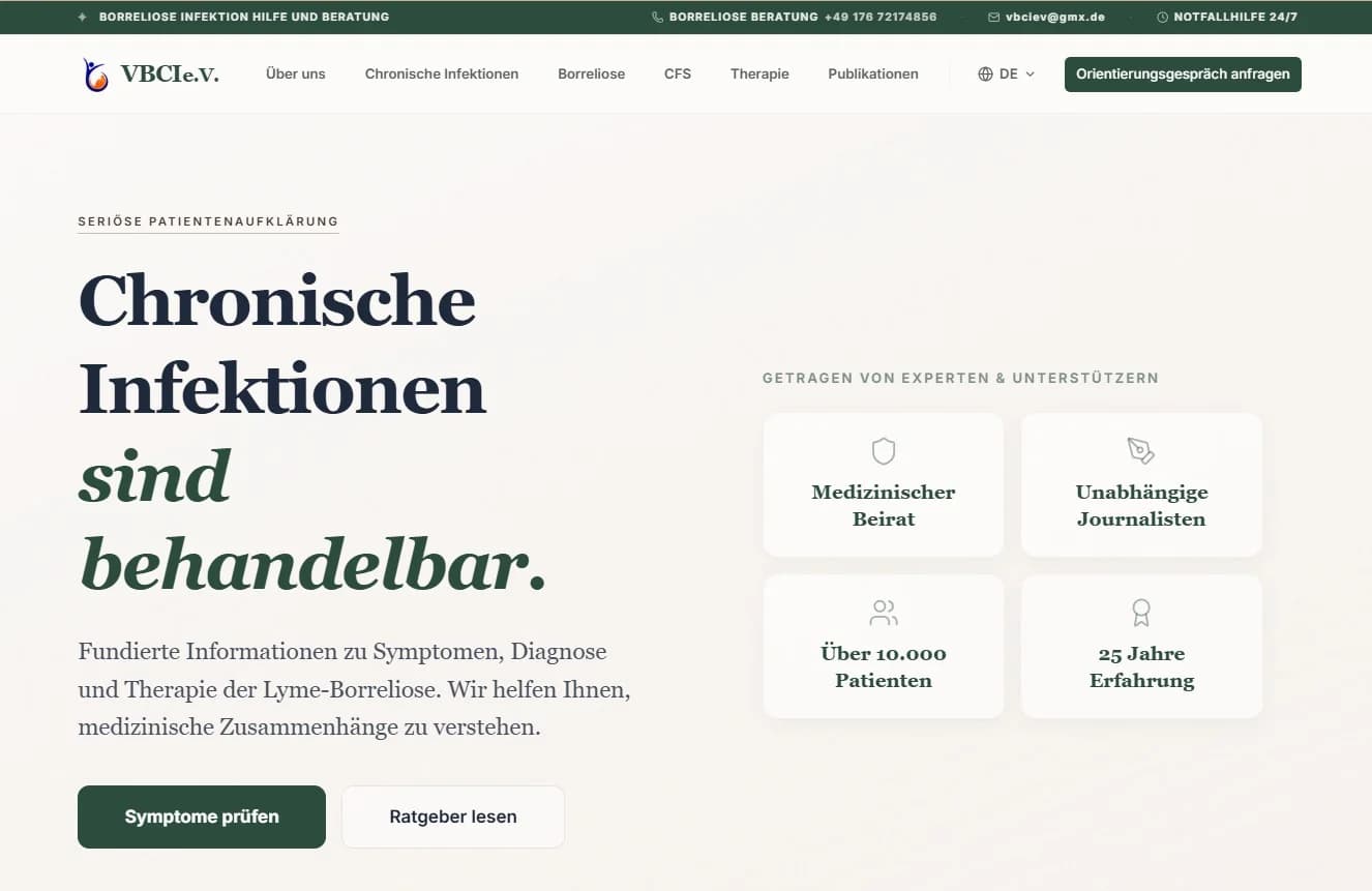 Maria Teresa Taddonio Website Screenshot