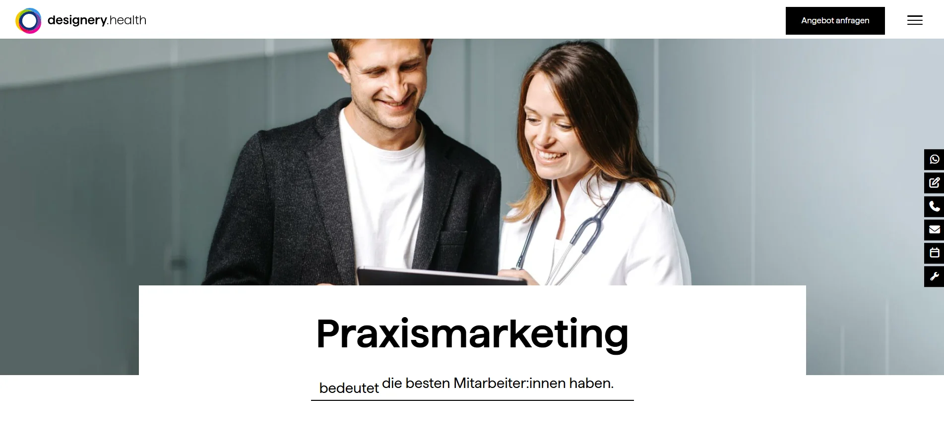 Christian Hübner Website Screenshot