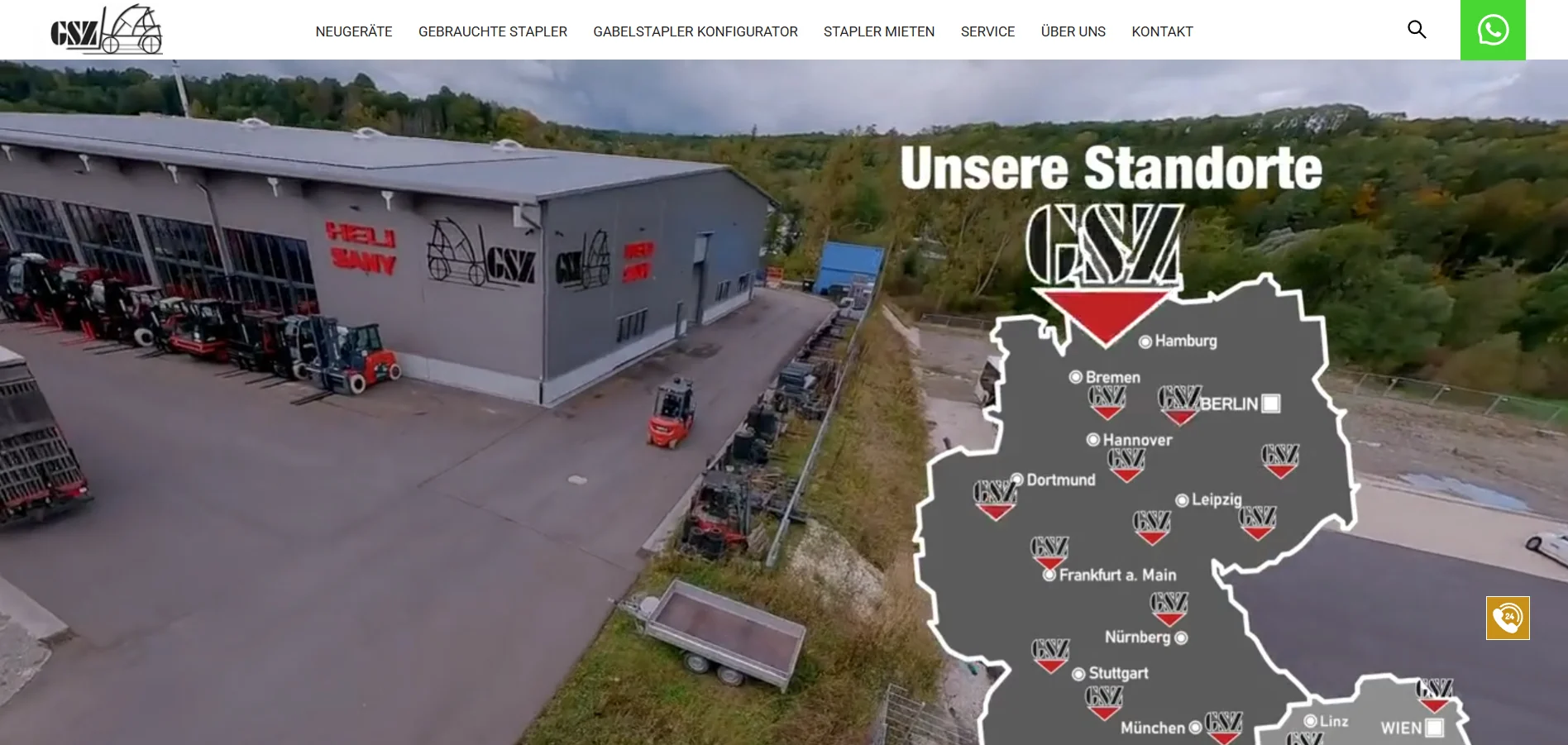 Erich Janusch Website Screenshot